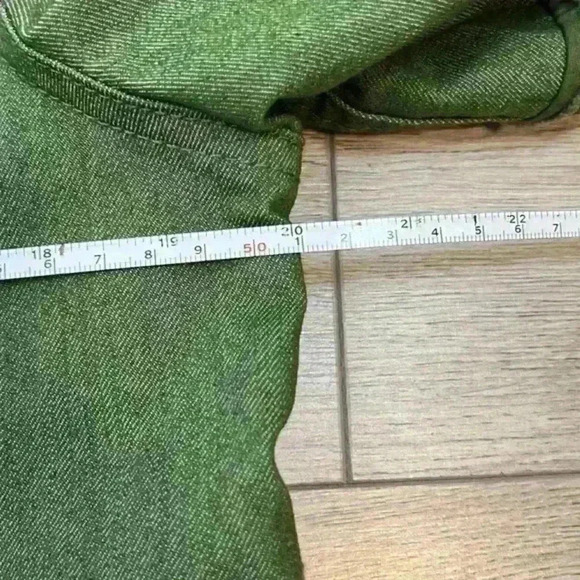 Kate & Mallory Green Button Front Jacket Size M - Picture 7 of 7